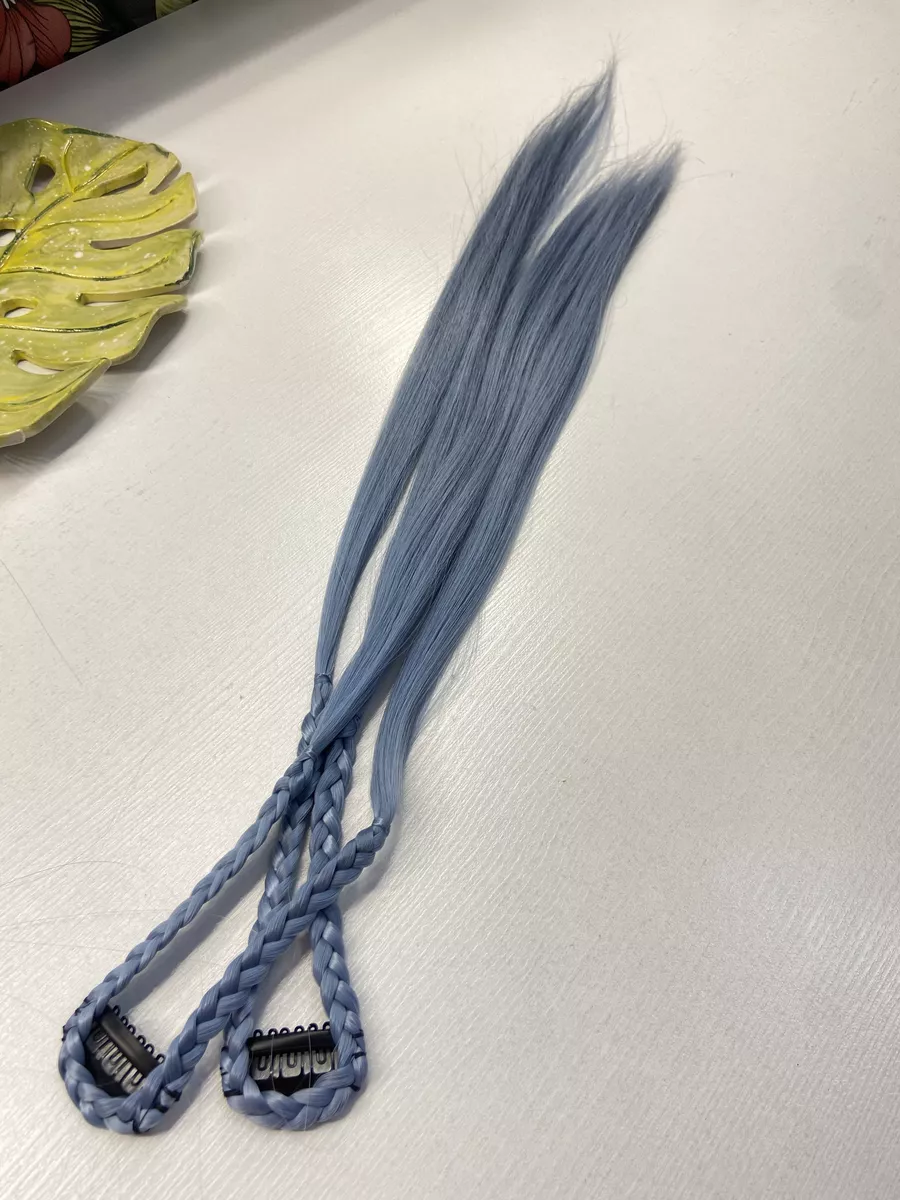 косы на заколках