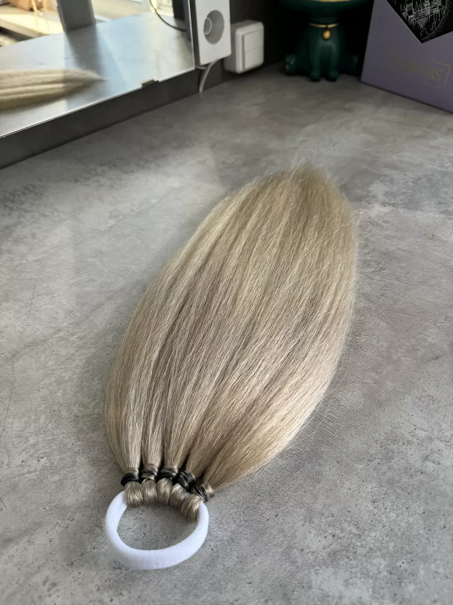 Хвост из канекалона на резинке