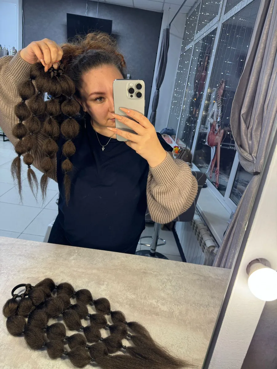 Резинка для волос фонарики