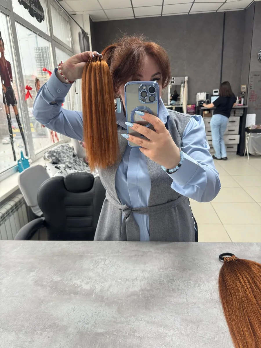 Хвост из канекалона на резинке