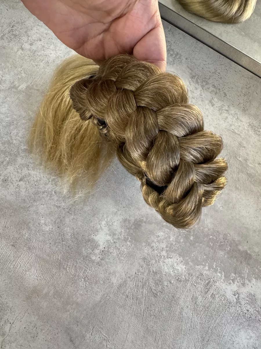 Ободок с хвостиками