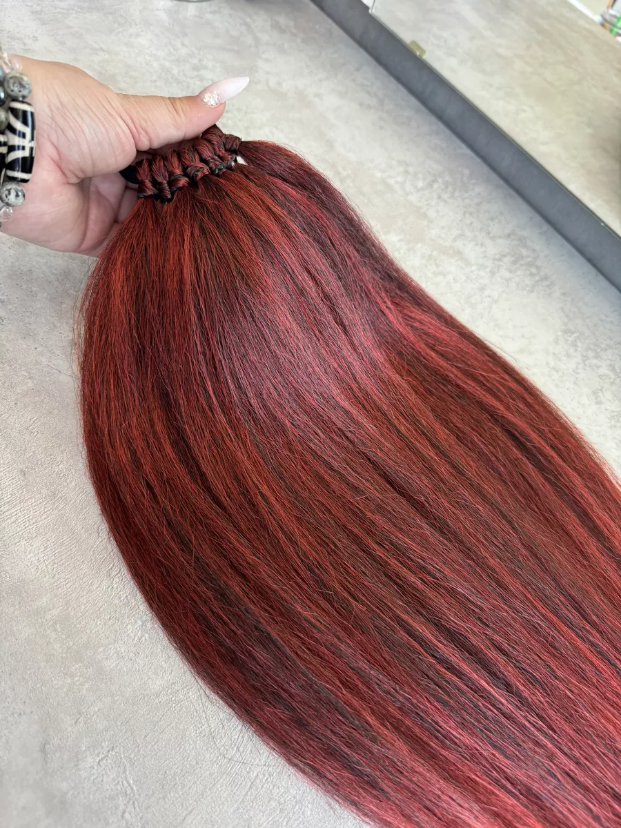 Хвост на резинке