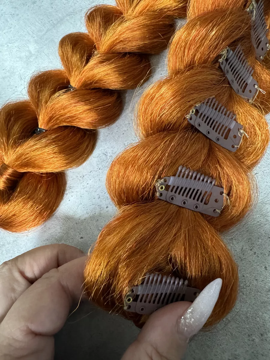 Французские косы накладные на заколках