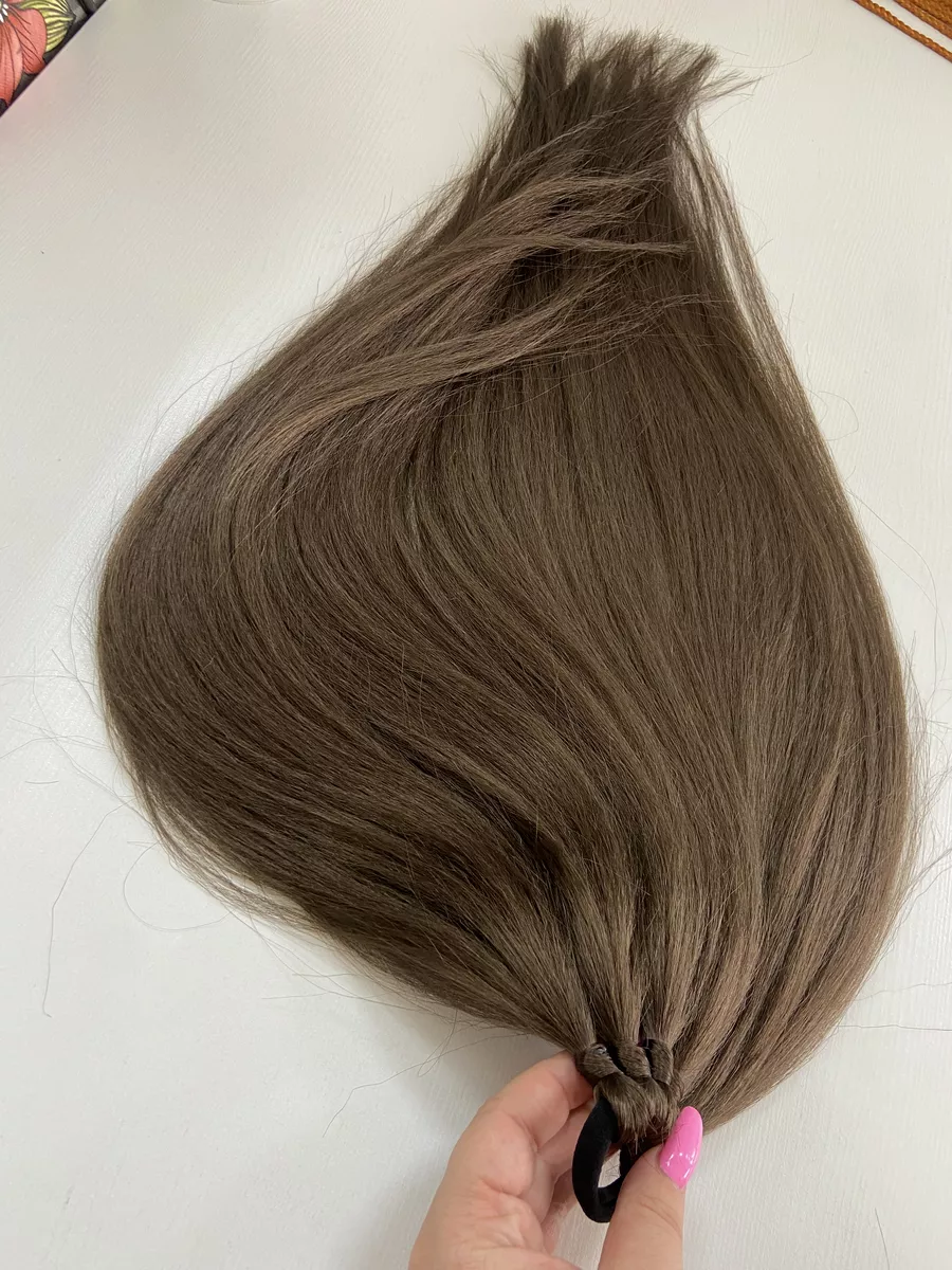 хвост на резинке