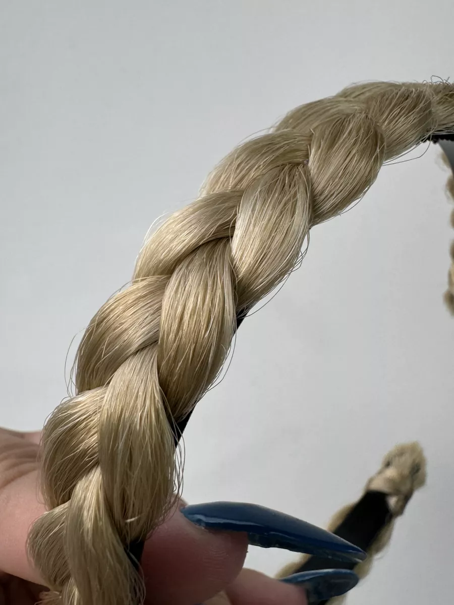 Ободок с косой