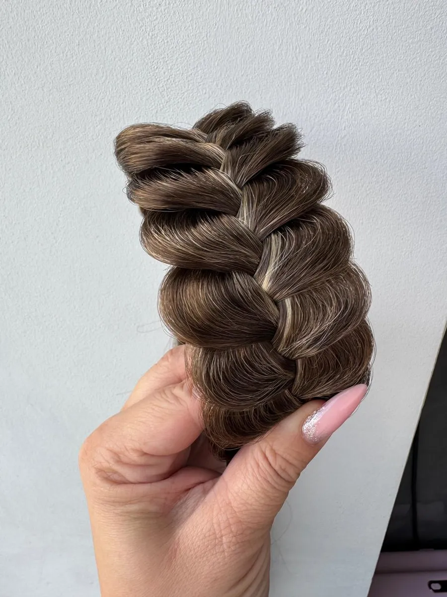 Ободок с хвостиками