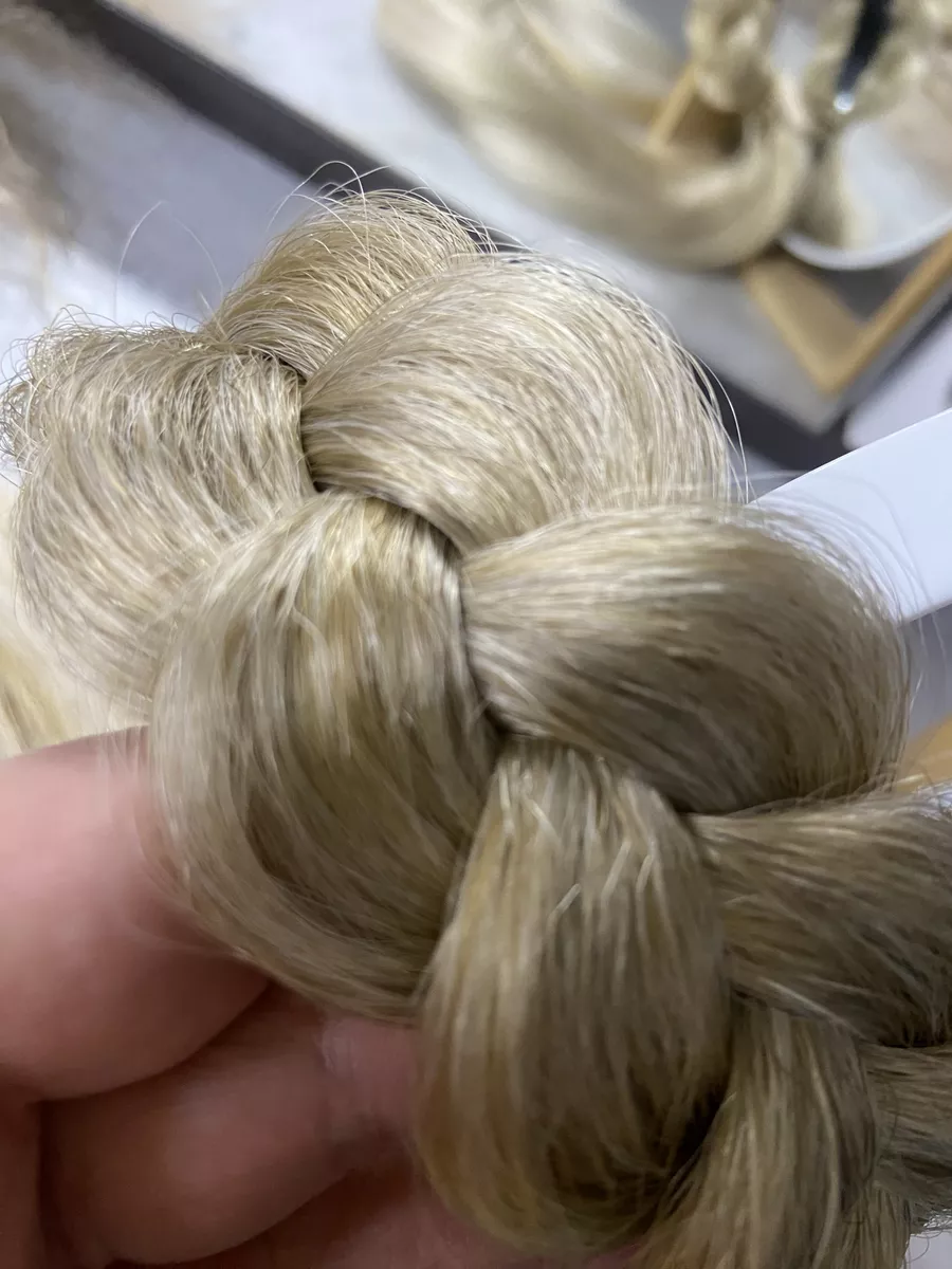 Ободок с хвостиками