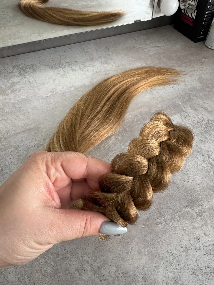 Ободок с хвостиками