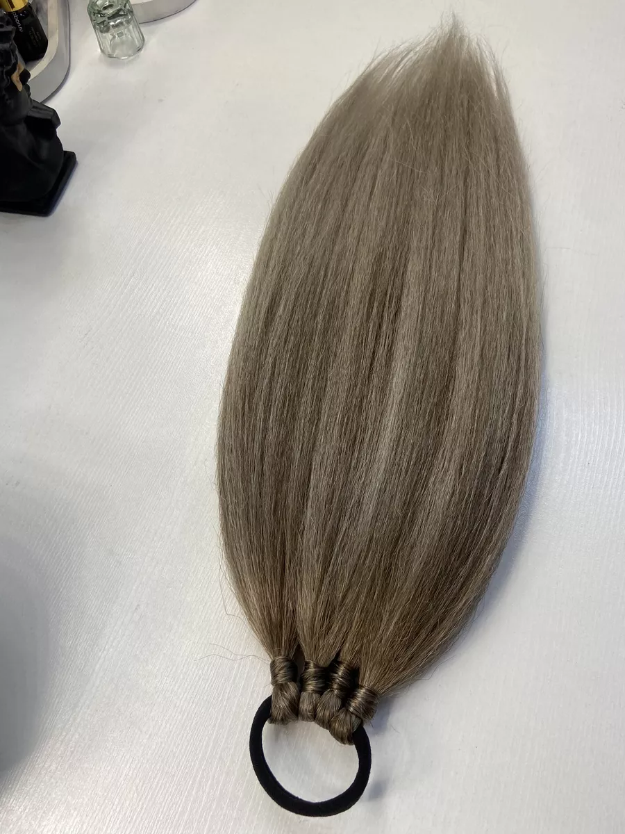 Хвост из канекалона на резинке