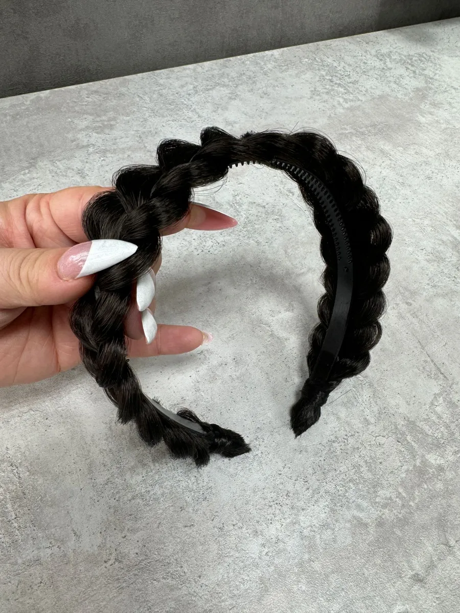 Ободок с косой