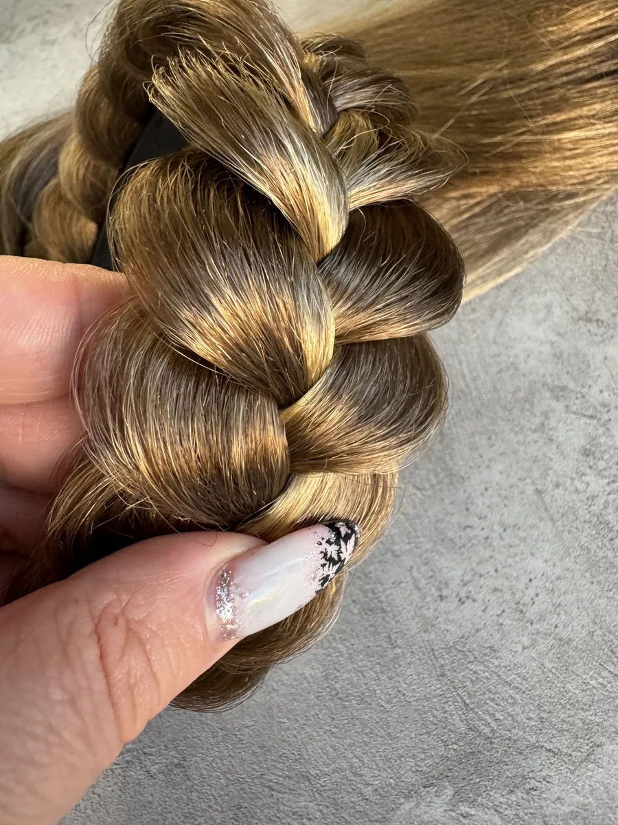 Ободок с хвостиками