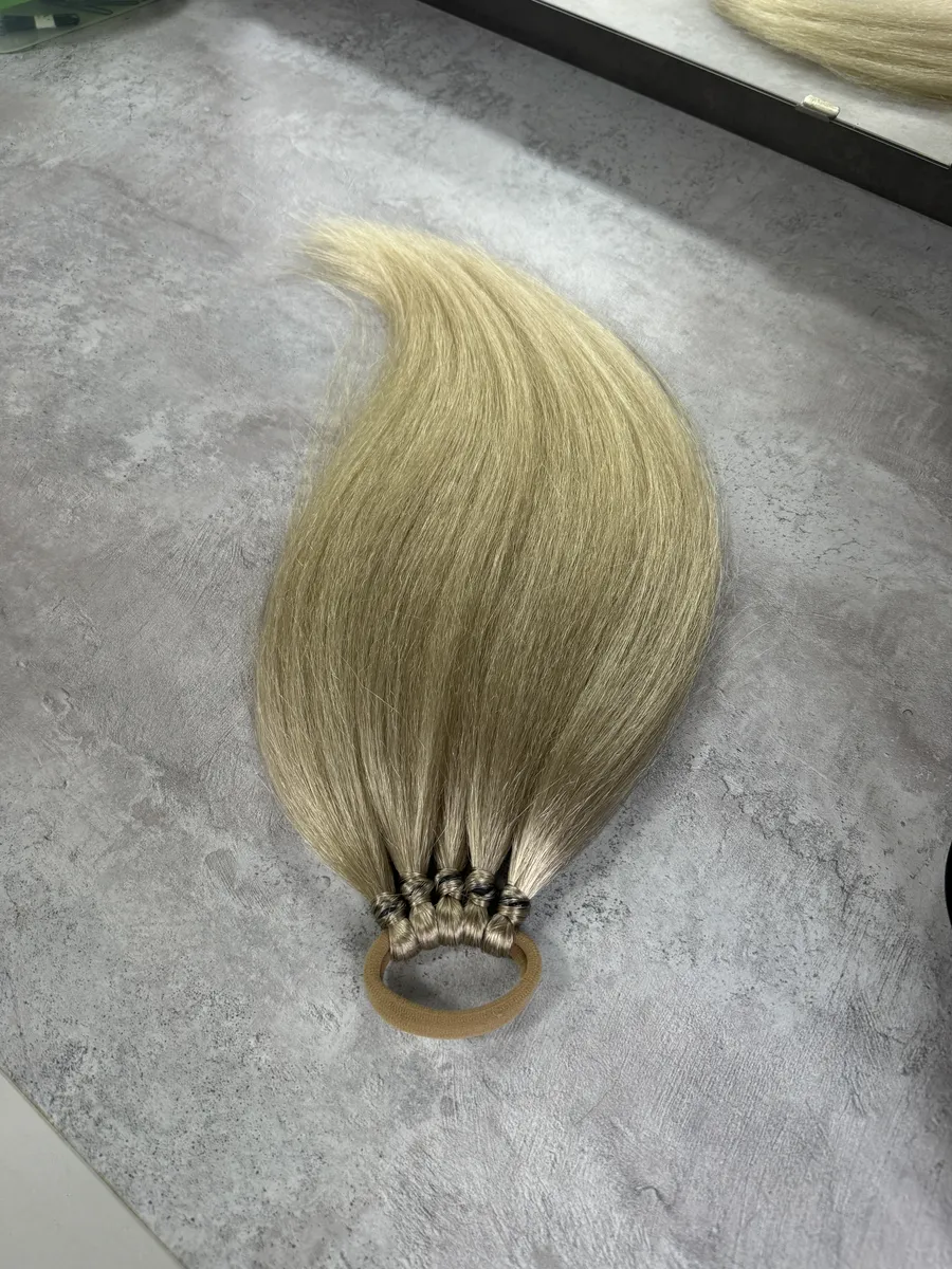 Хвост из канекалона на резинке