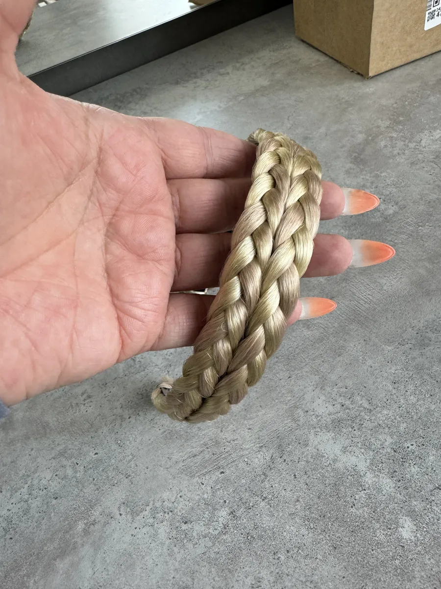 Ободок с косой