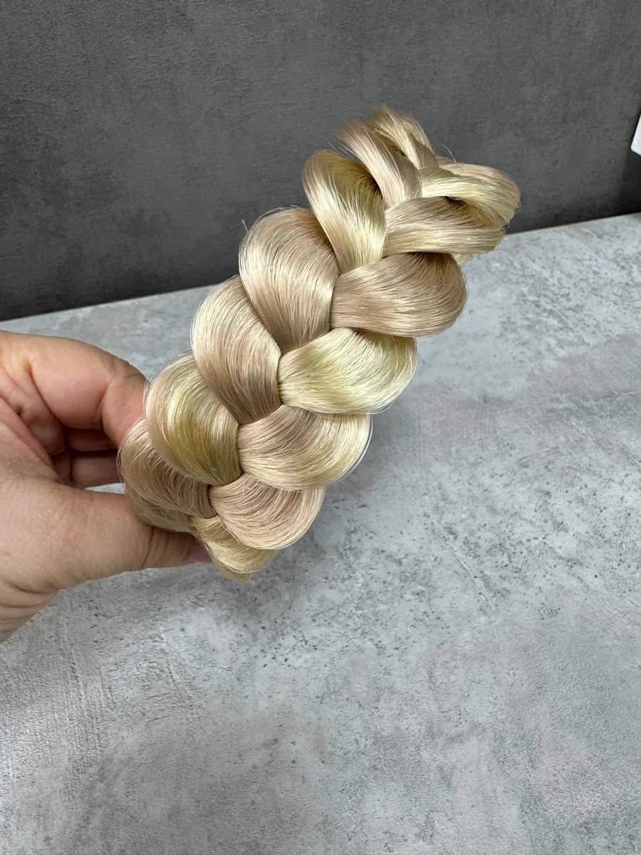 Ободок с косой