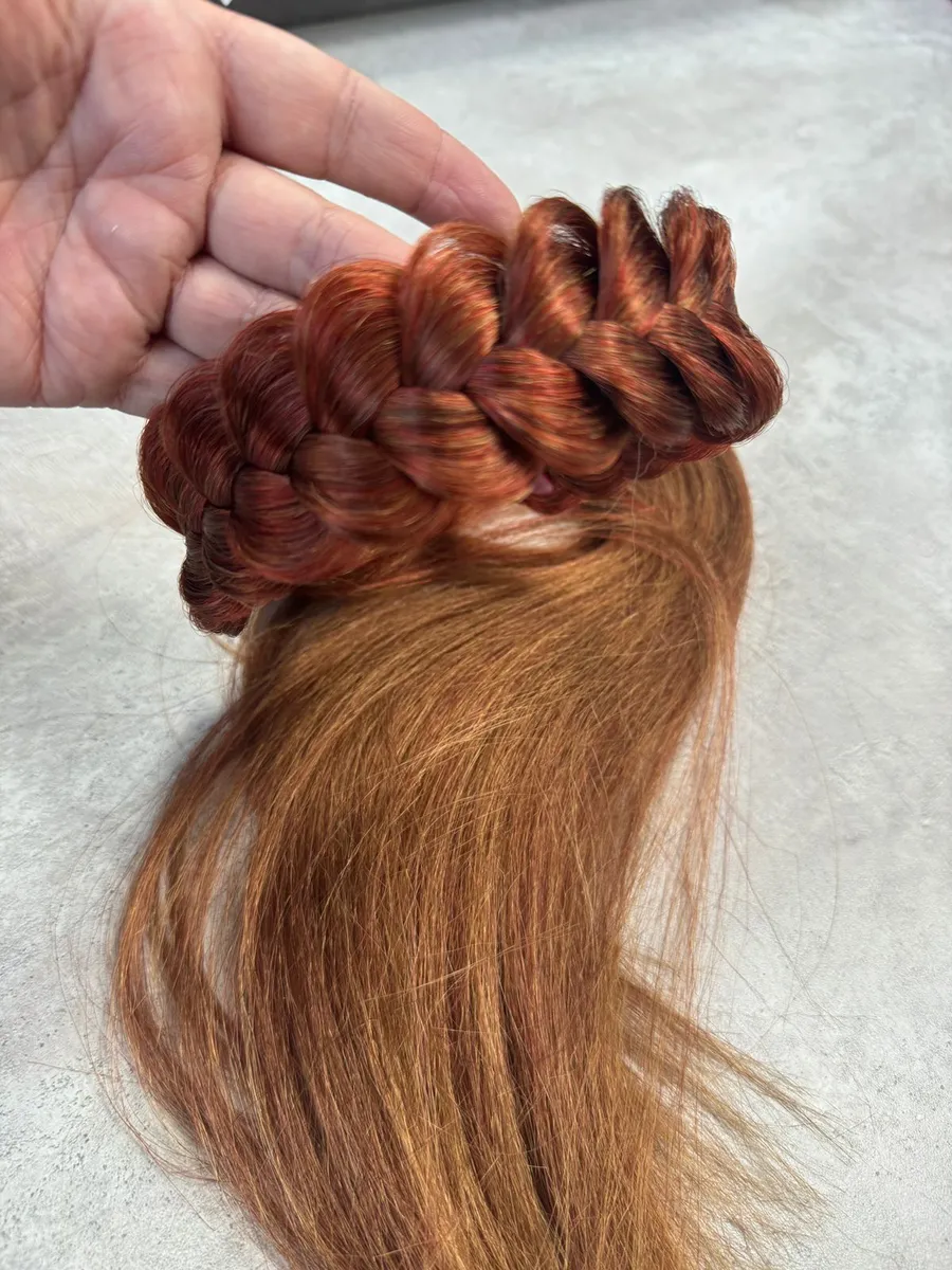 Ободок с хвостиками