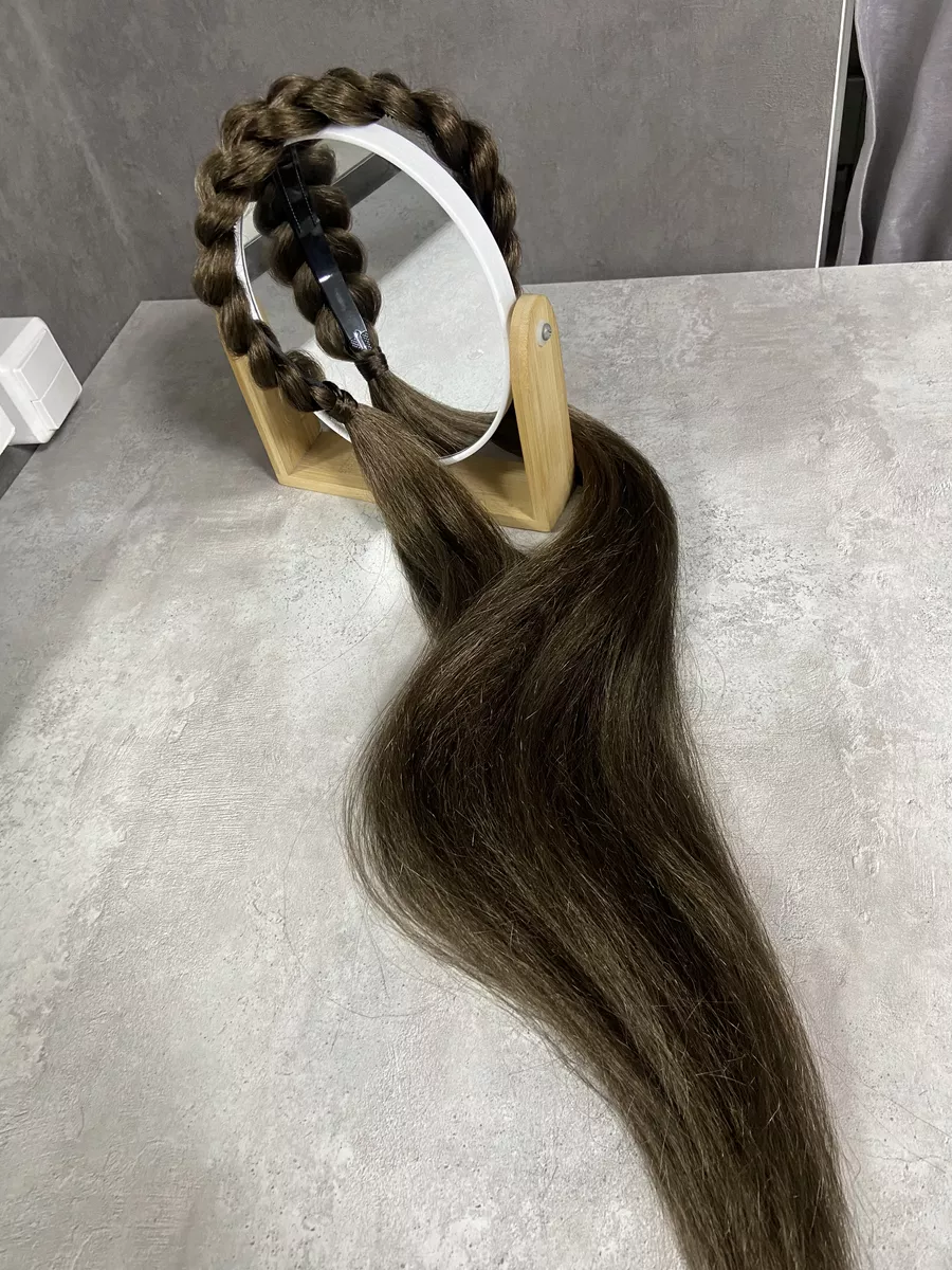 Ободок с хвостиками