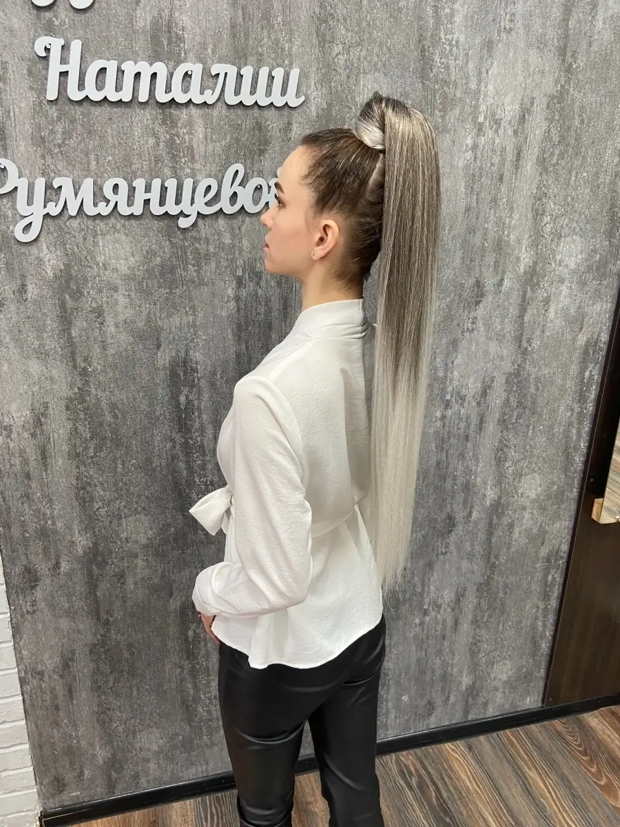 Хвост на резинке