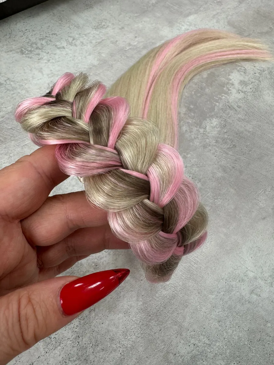 Ободок с хвостиками