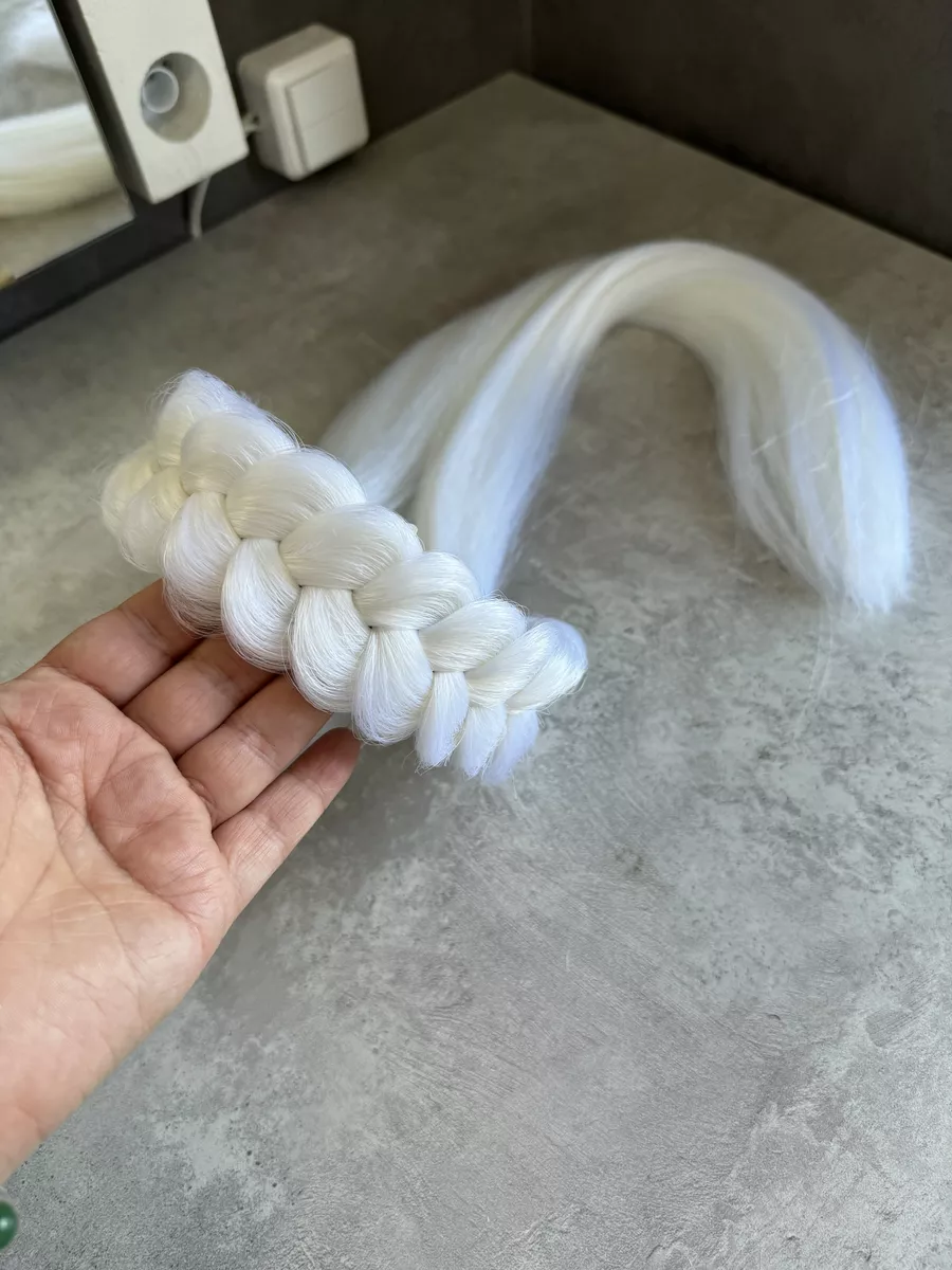 Ободок с хвостиками