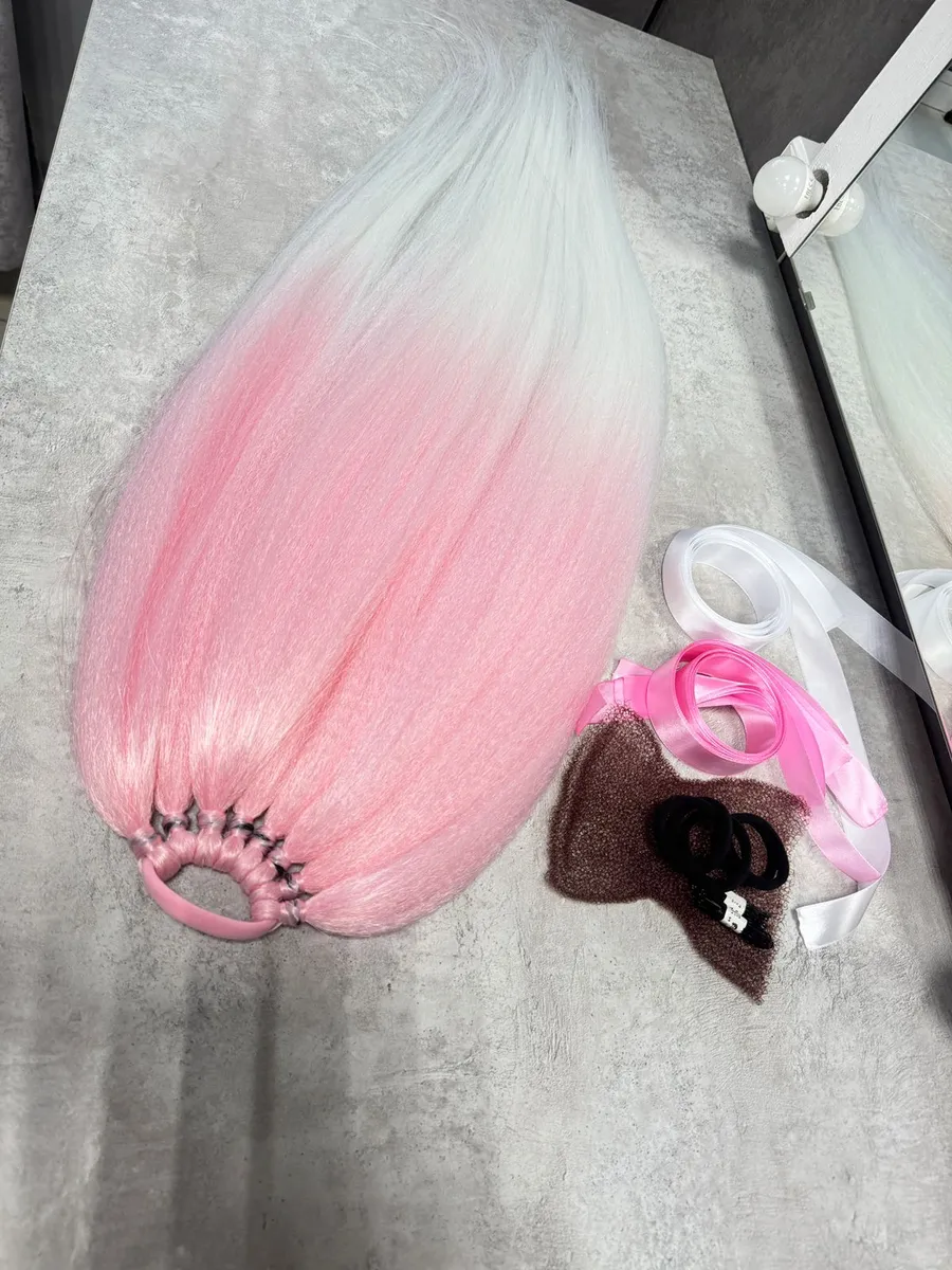 Хвост "Жасмин" на резинке