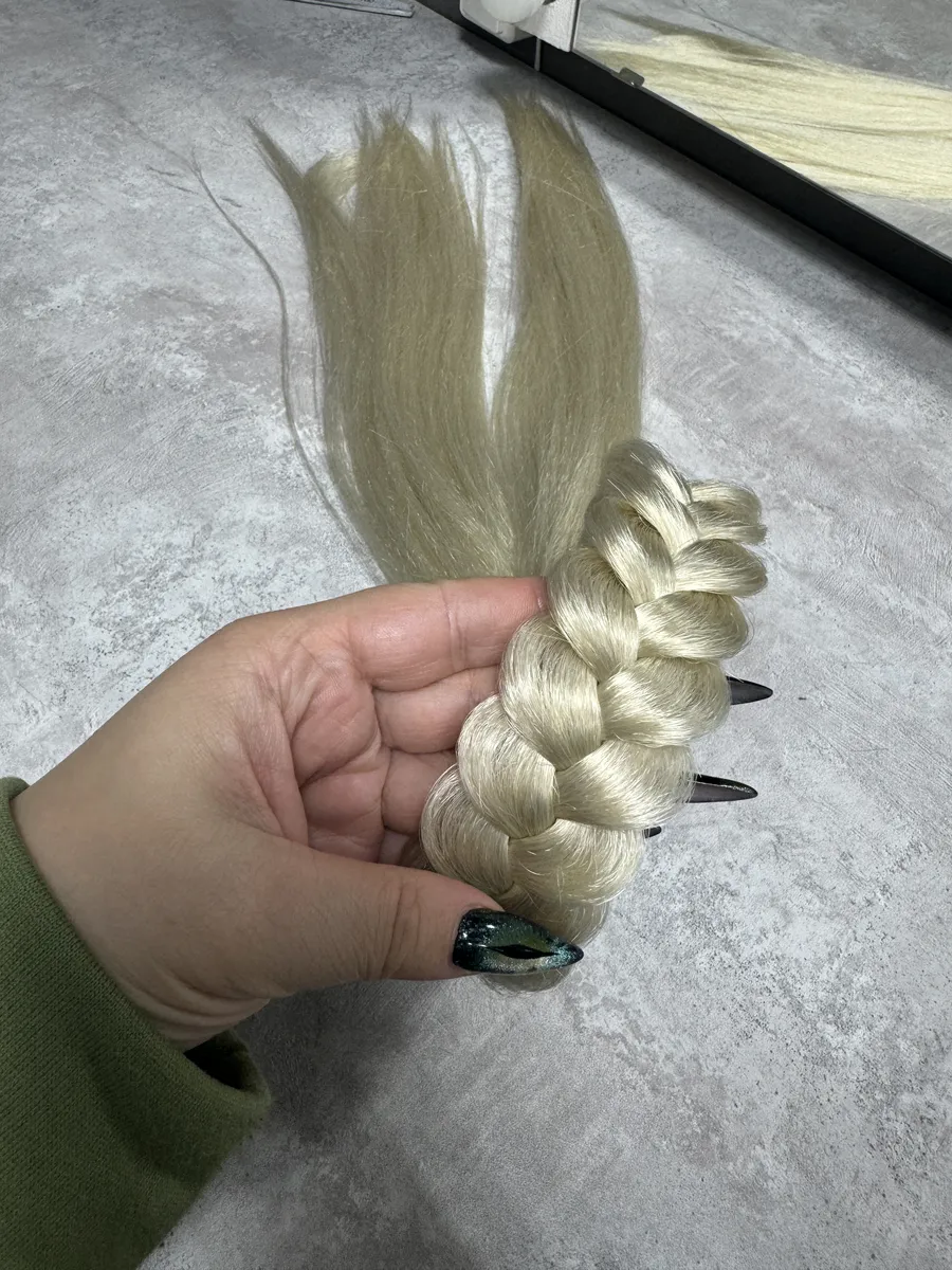 Ободок с хвостиками