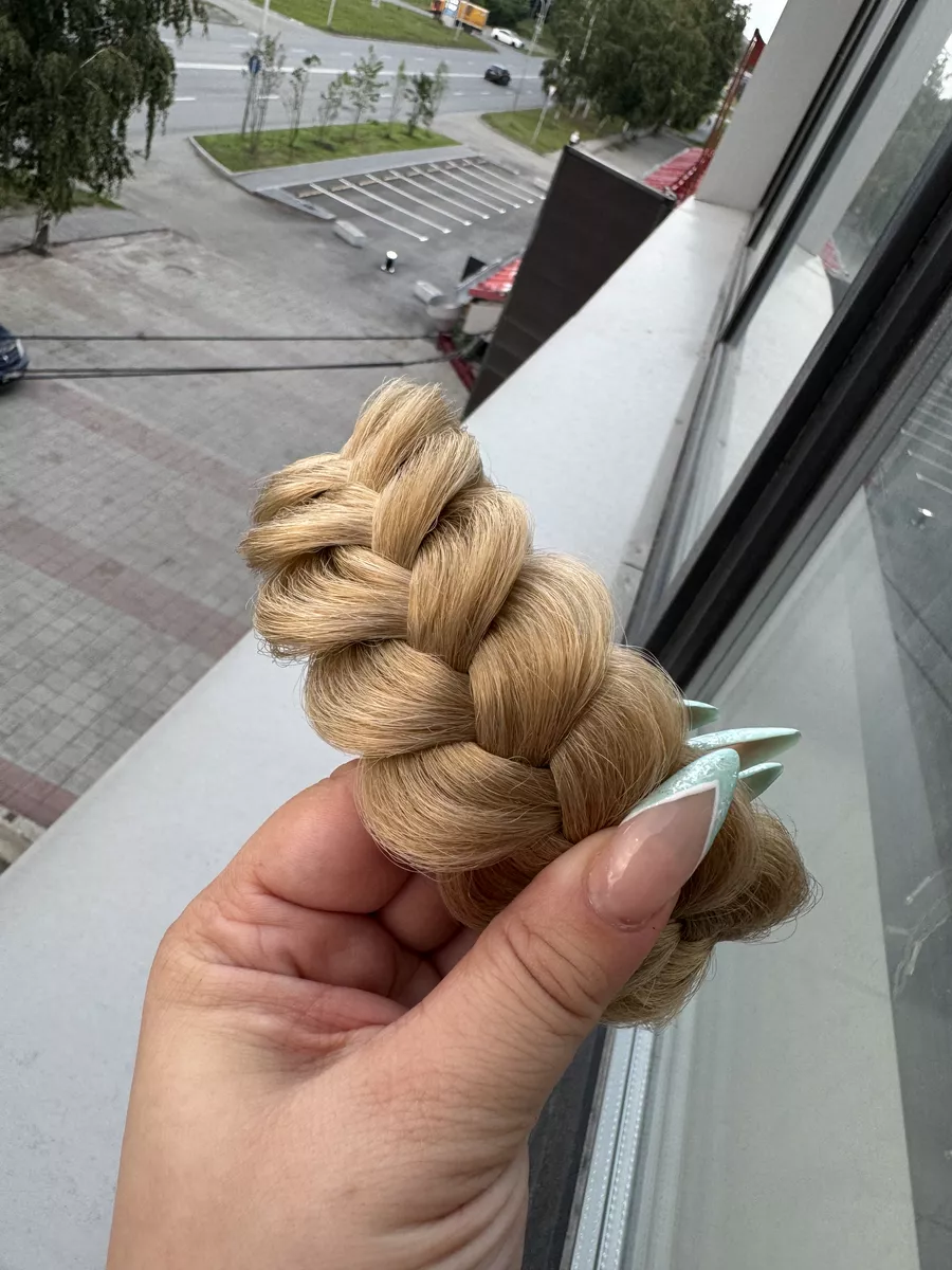 Ободок с косой