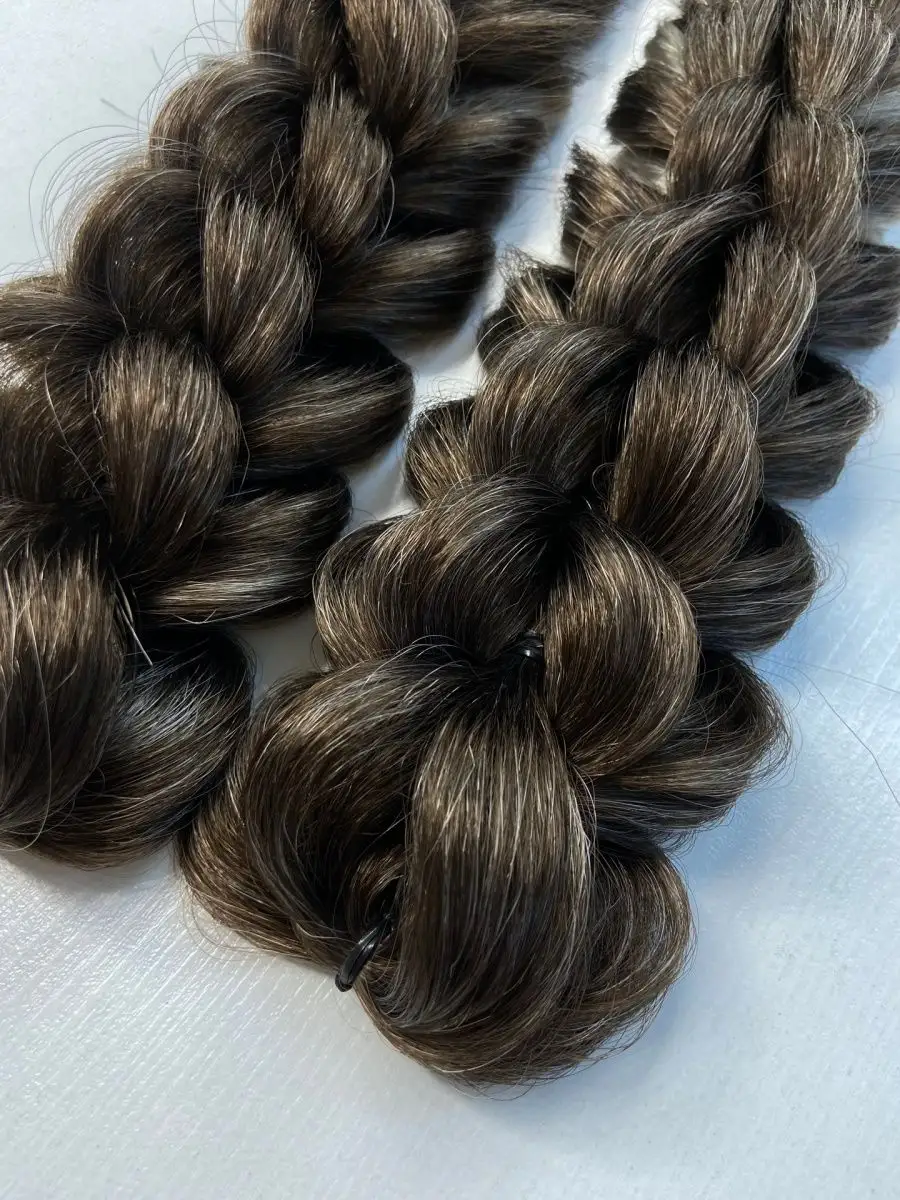 3д косы накладные на заколках