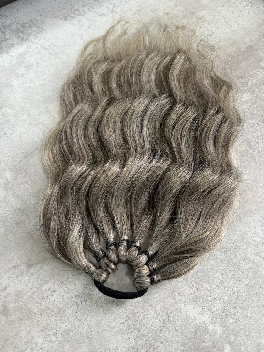 Волнистый хвост на резинке