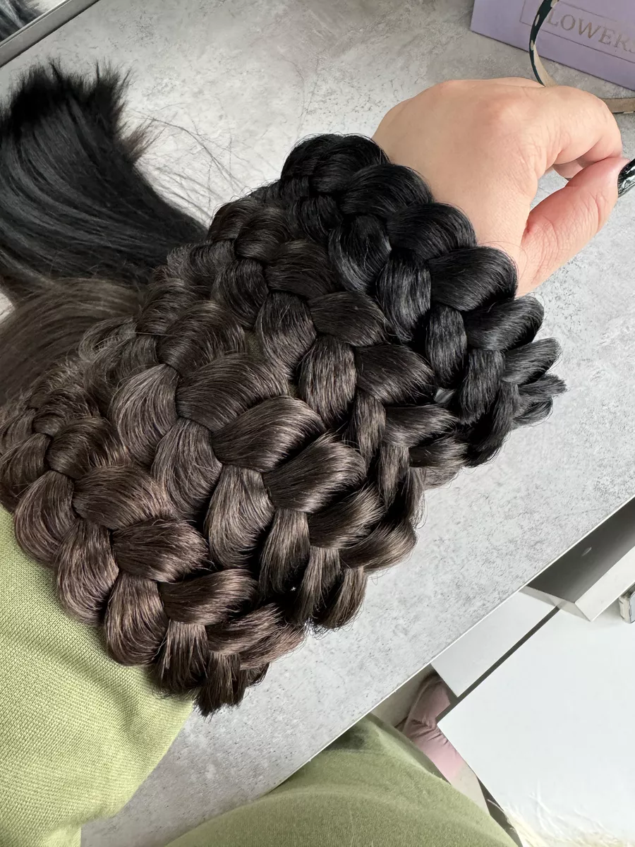 Ободок с хвостиками