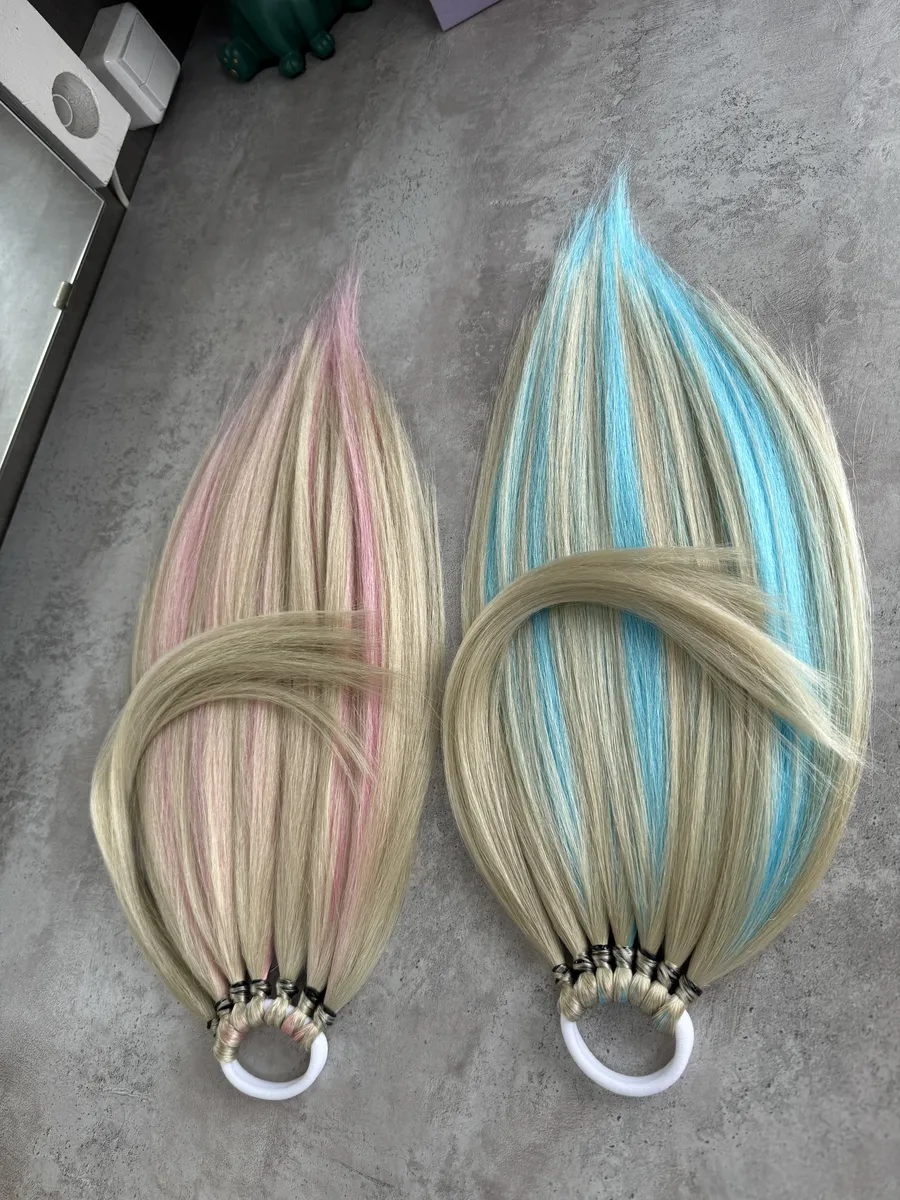 хвосты на резинке Харли Квинн