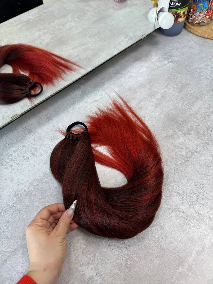 Хвост на резинке