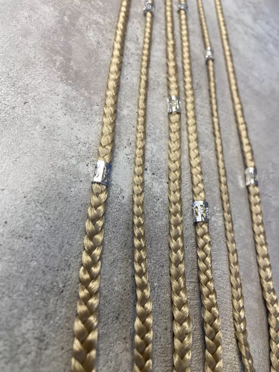 косы на заколках