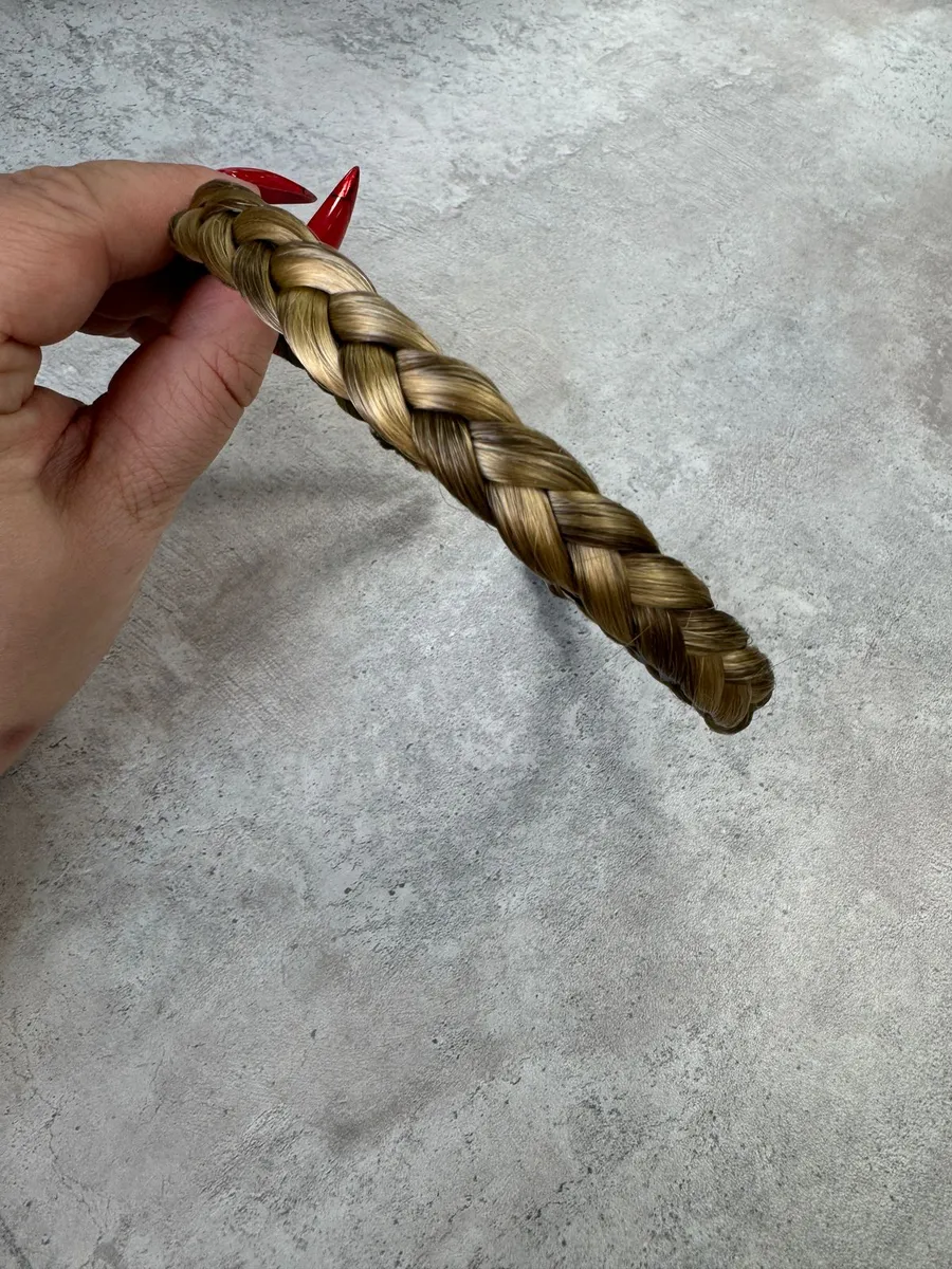 Ободок с косой