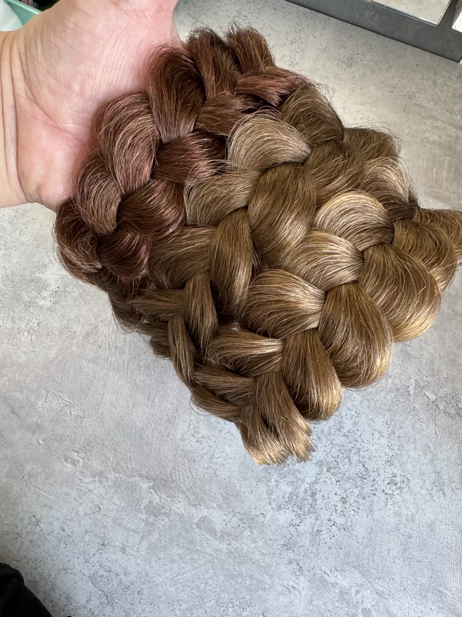 Ободок с косой