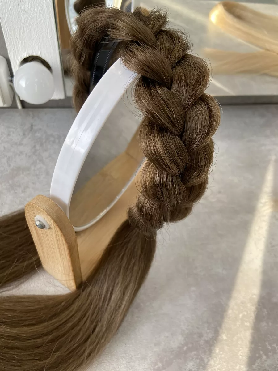 Ободок с хвостиками