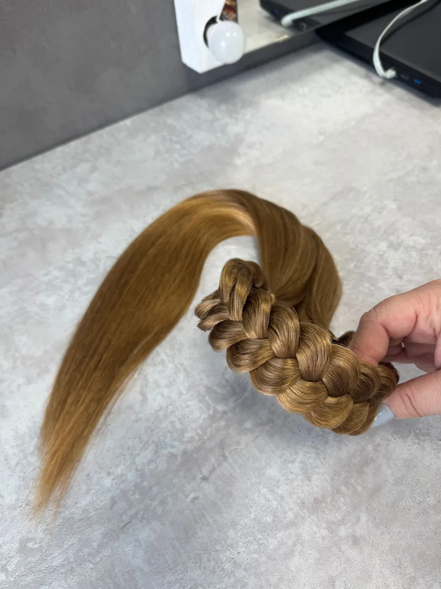 Ободок с хвостиками