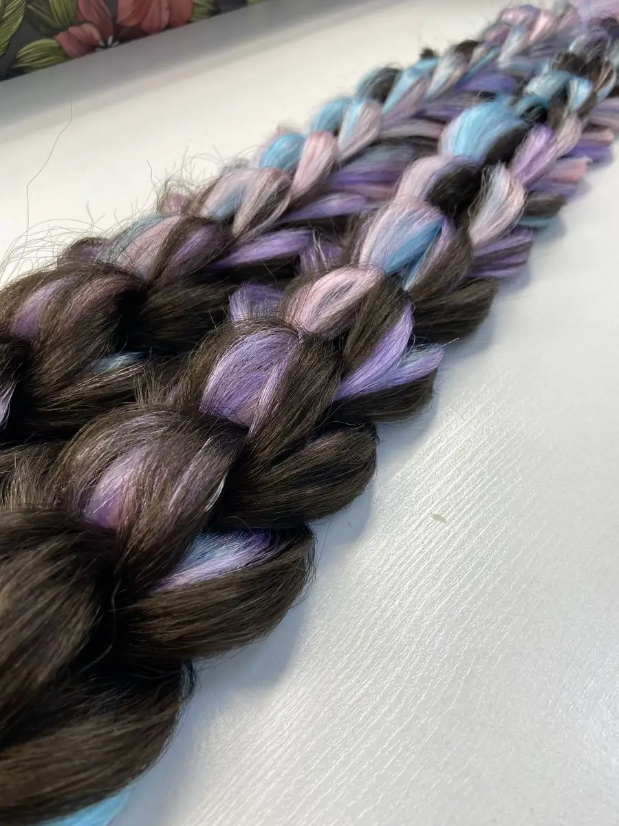 3д косы накладные на заколках