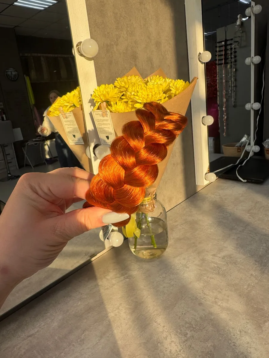 Ободок с косой