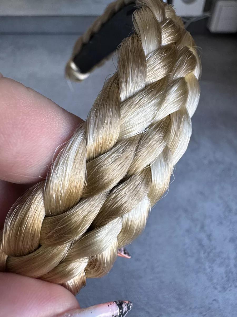 Ободок с косой