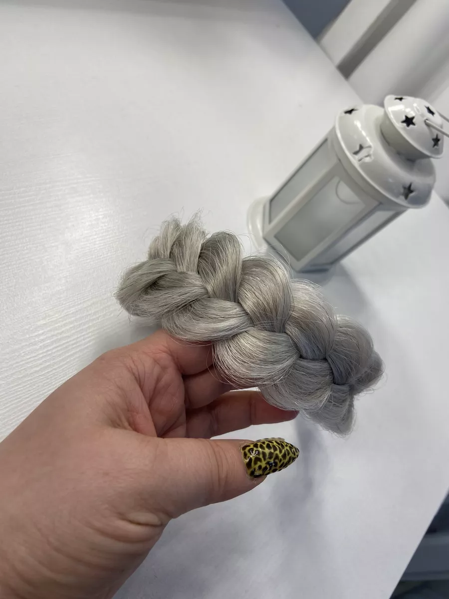 Ободок с косой