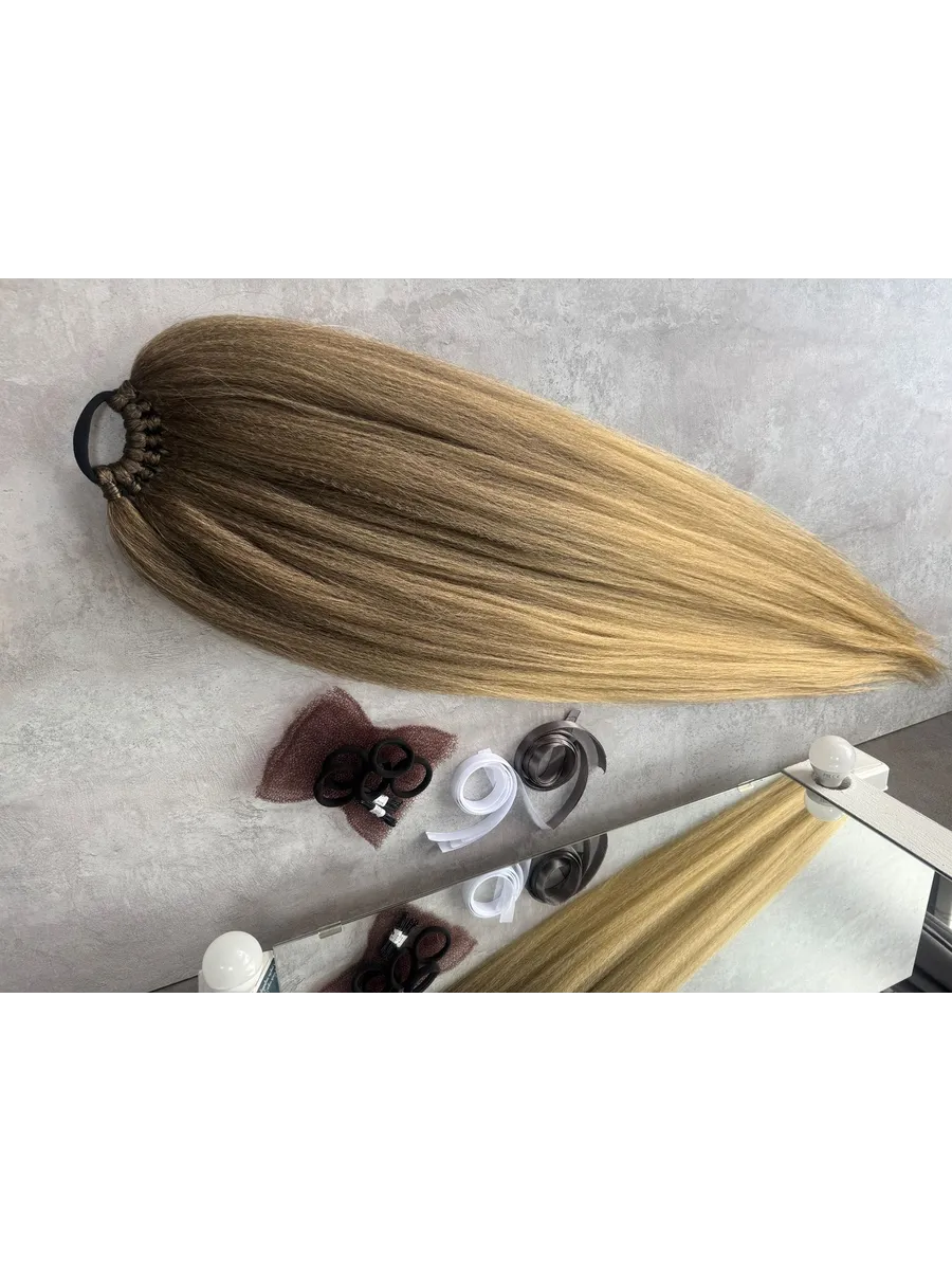 Хвост "Жасмин" на резинке