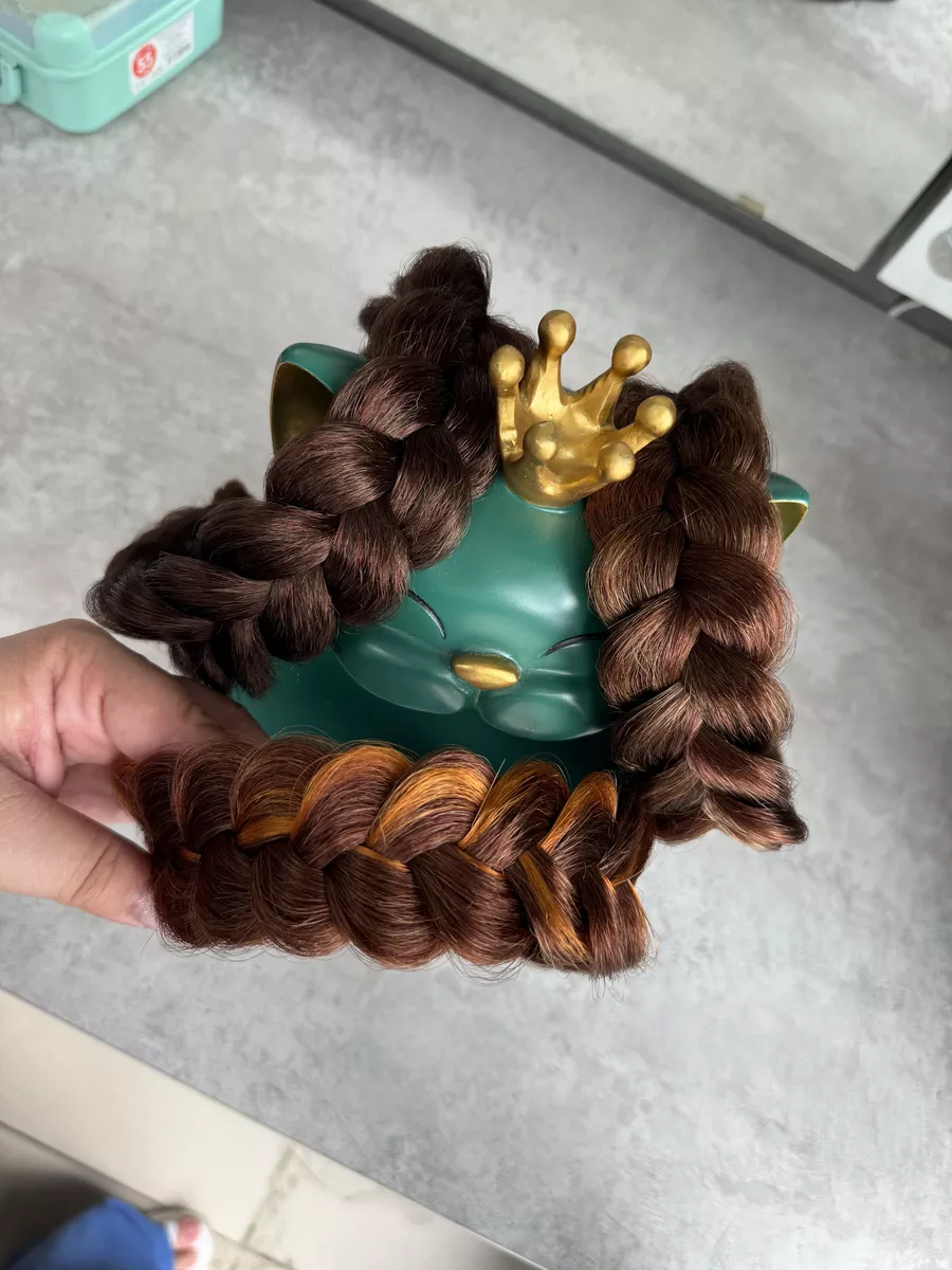 Ободок с косой