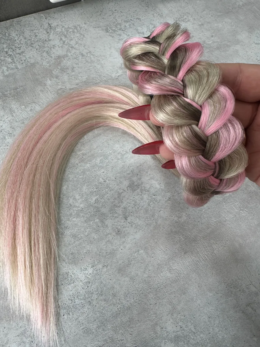 Ободок с хвостиками