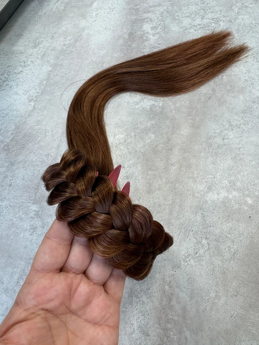 Ободок с хвостиками