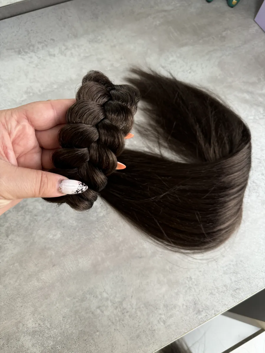 Ободок с хвостиками