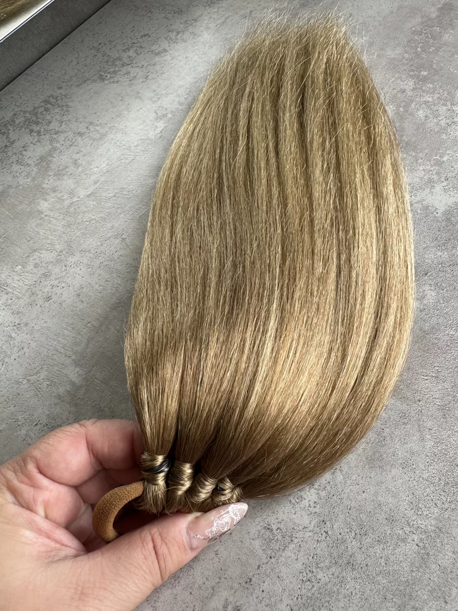 Хвост из канекалона на резинке