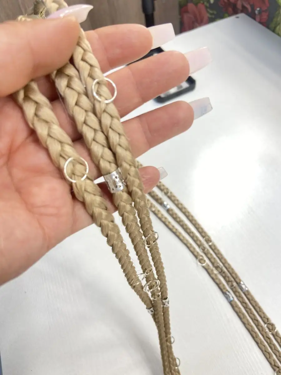 косы на заколках