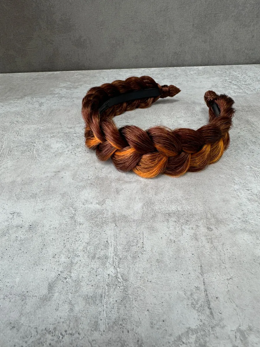 Ободок с косой