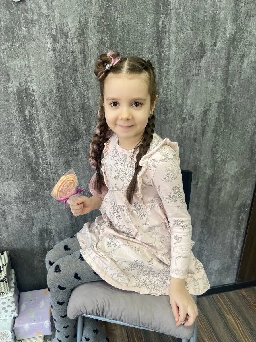 3д косы накладные на заколках