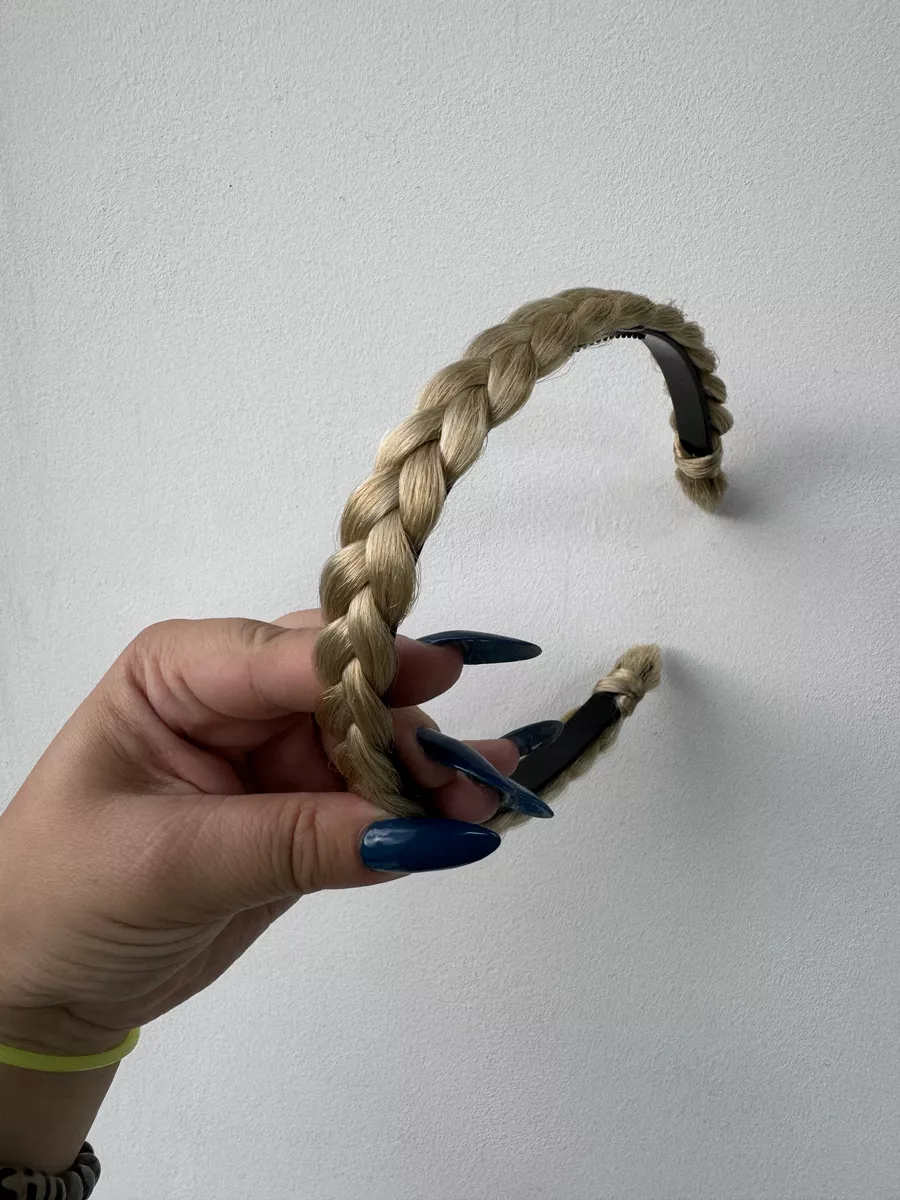 Ободок с косой